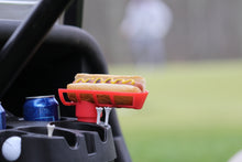 Load image into Gallery viewer, Dog&#39;on Caddy ™ - Hands-Free Golf Cart Hot Dog Holder
